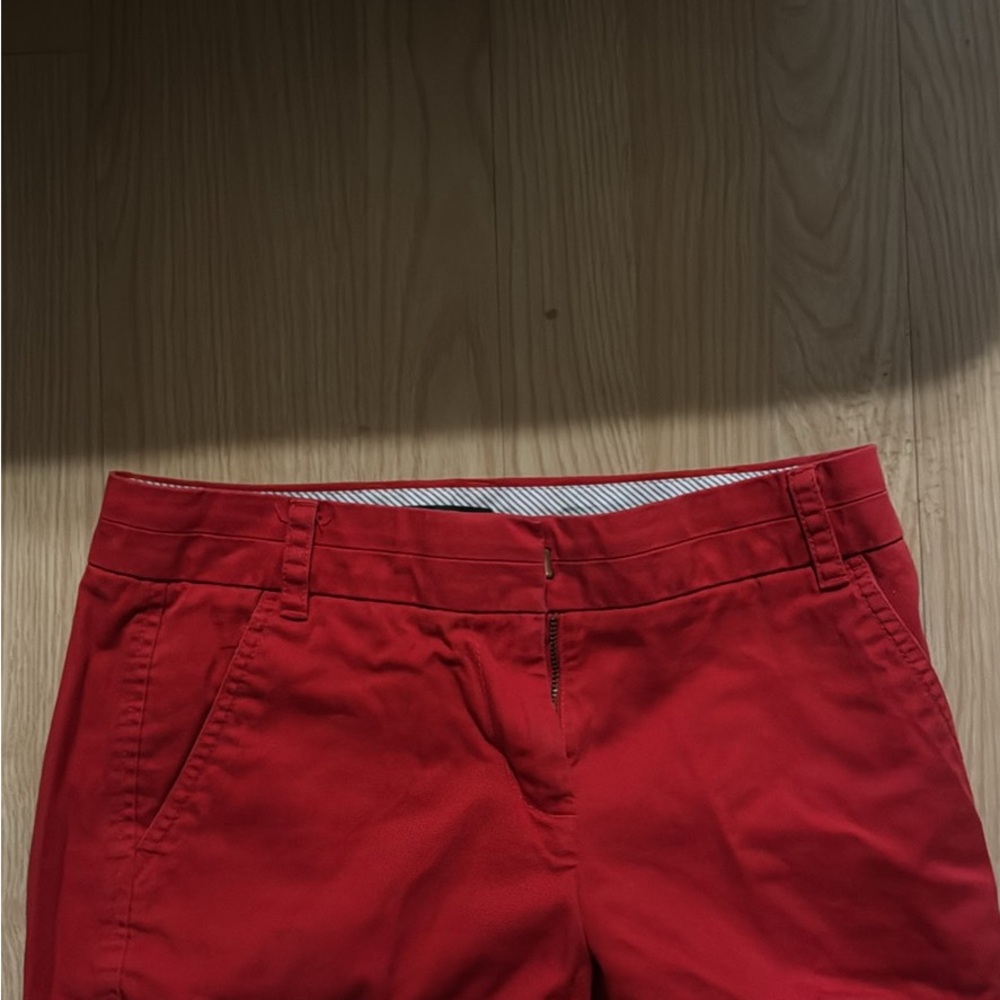J. Crew Vibrant Red Women's Shorts